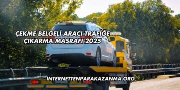 Çekme Belgeli Aracı Trafiğe Çıkarma Masrafı 2025