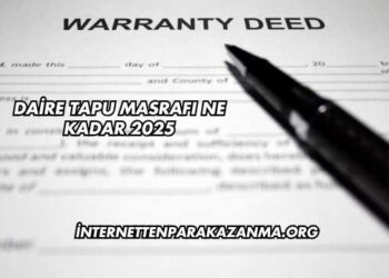 Daire Tapu Masrafı Ne Kadar 2025