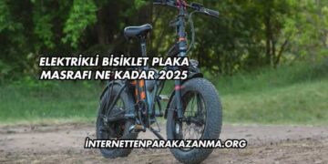 Elektrikli Bisiklet Plaka Masrafı Ne Kadar 2025